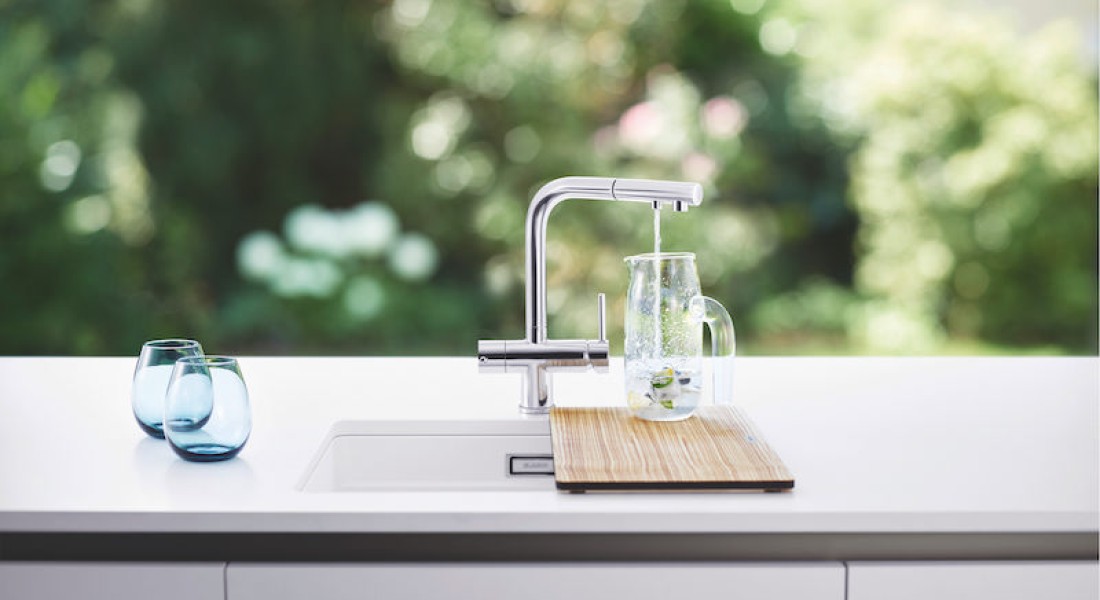 Filtermengkraan: gefilterd drinkwater uit de kraan