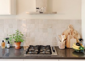5 X Designtegels voor de keuken - 