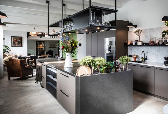 Droomkeuken met kookeiland - Wave