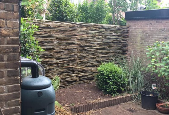 Gevlochten schutting | Wilhout