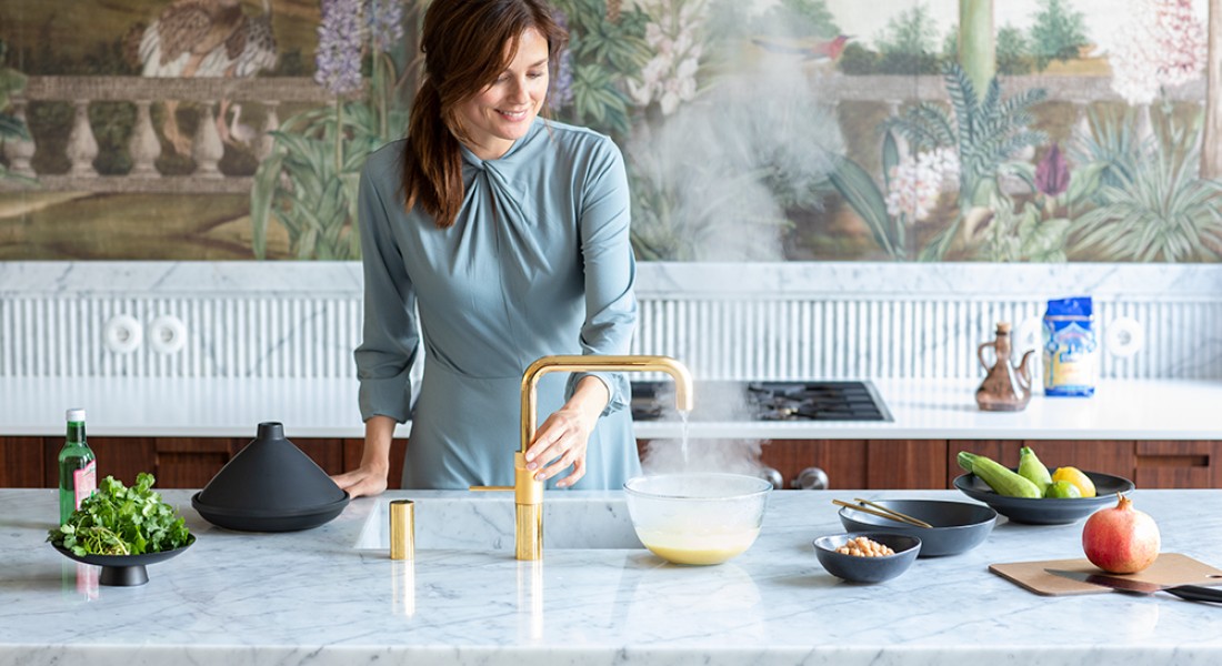 Met deze kraan van Quooker bespaar je water én energie