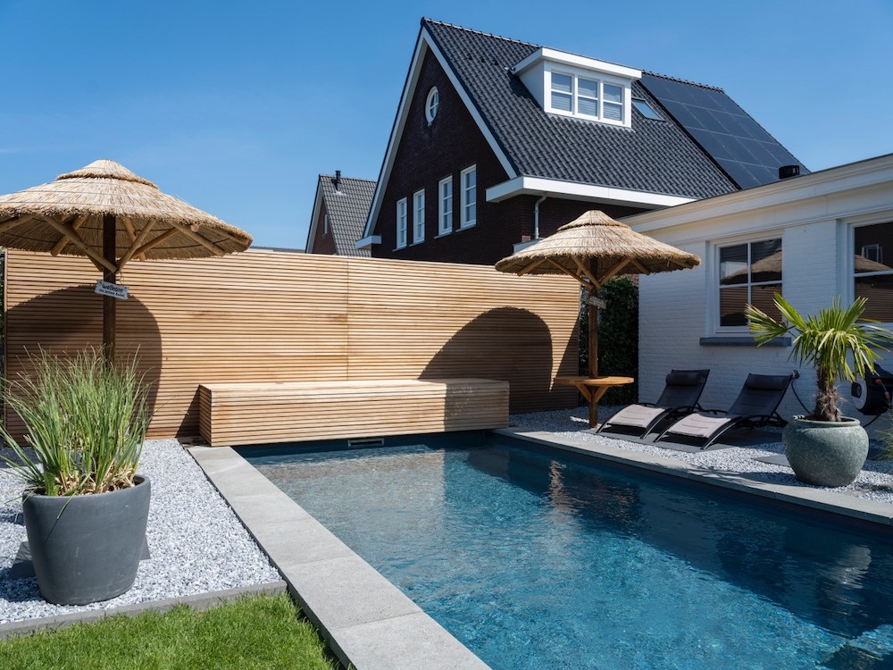 Klein inbouw zwembad | Compass Pools