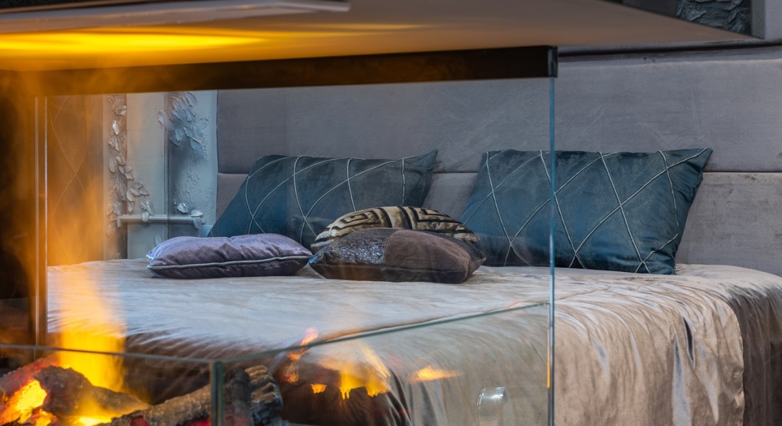 Relaxte bed routines met een openhaard