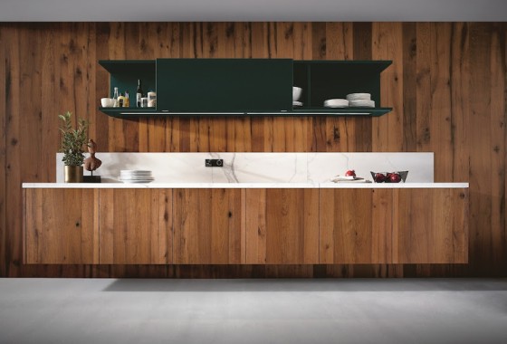 Hoog gewaardeerd, een houten keuken van next125 - next125