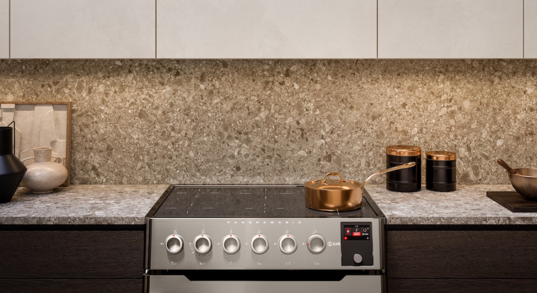 Nieuw Panoramagic fornuis met vlakke inductie kookplaat