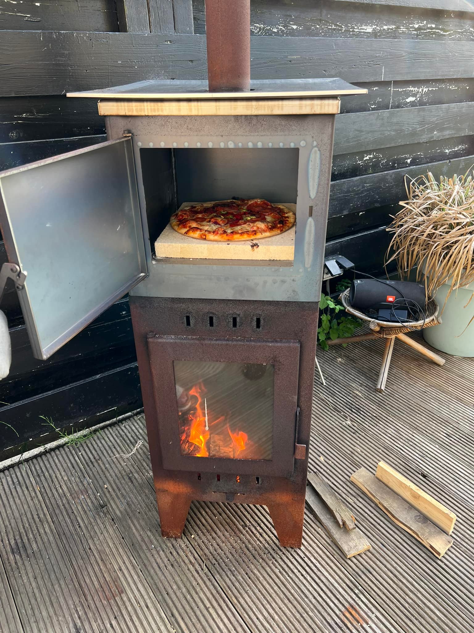 Tuinhaard pizza oven | Bluesolid
