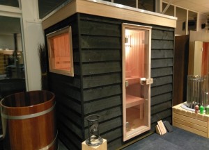 Houten buitensauna | Hottub Select - Hottub Select