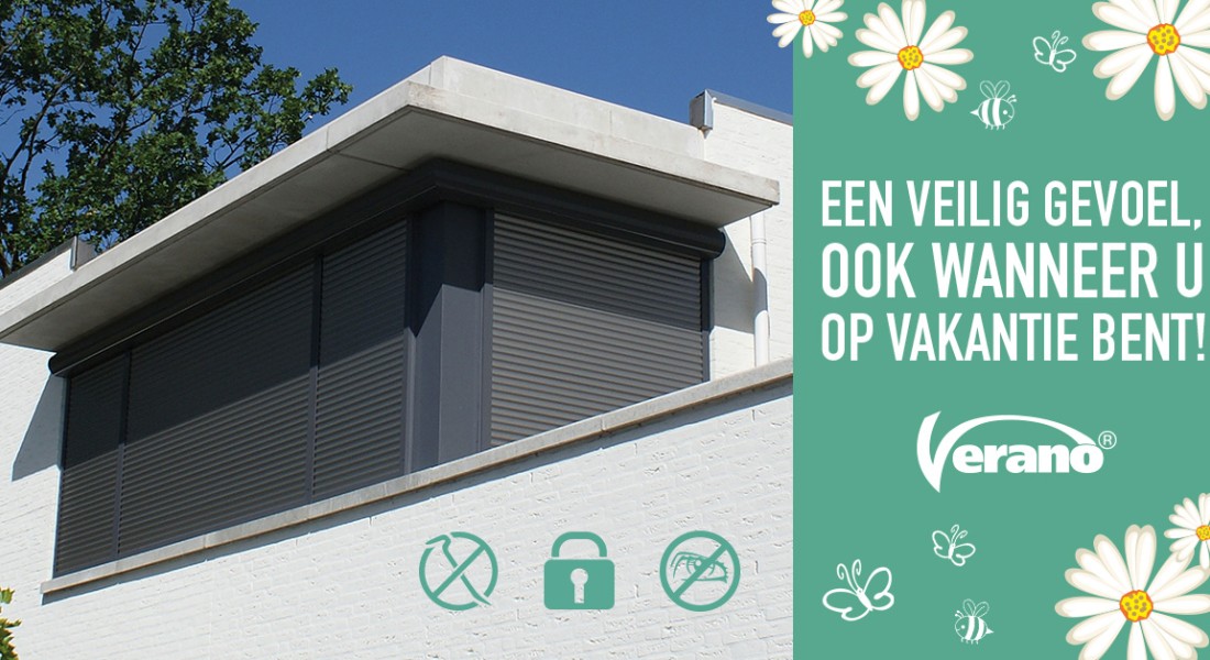 Een veilig gevoel, ook wanneer u met vakantie bent!