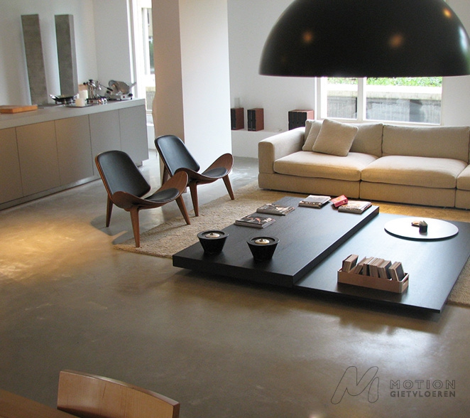 Liquid Concrete vloer | Motion Gietvloeren