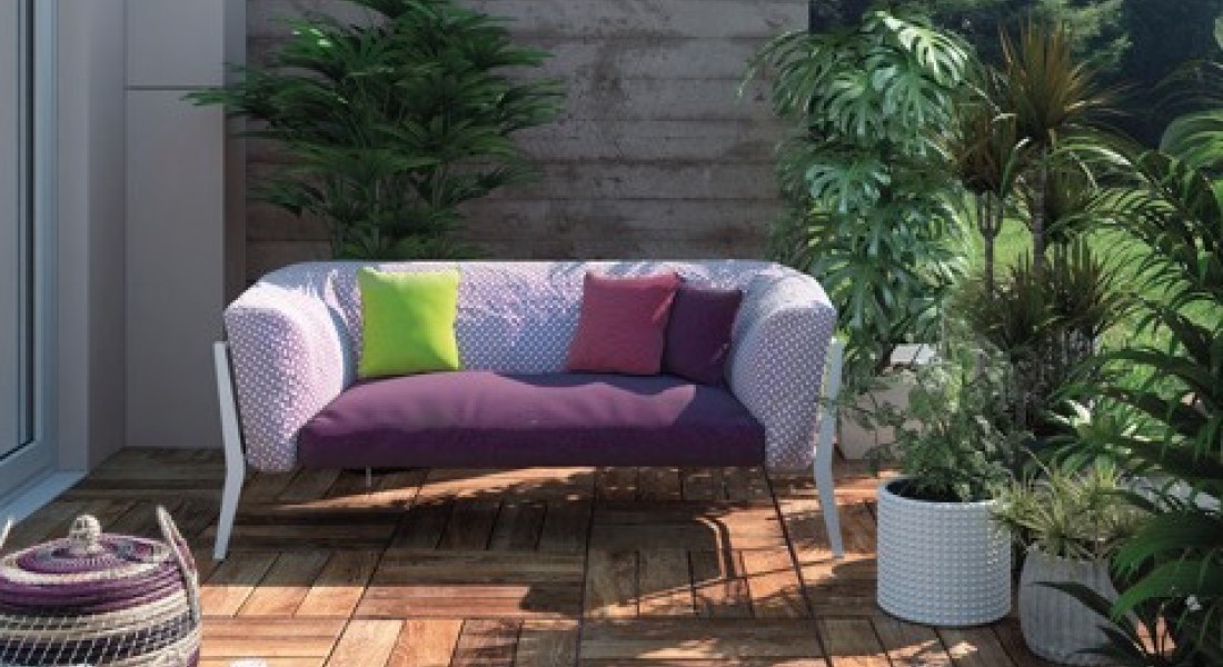 Outdoor sofa Clea voor klein & groot terras