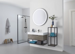 Badkamermeubels voor een industriële badkamer stijl - Thebalux Badkamermeubelen