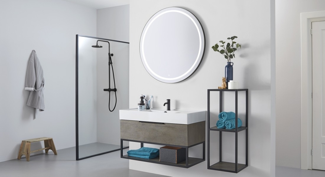 Badkamermeubels voor een industriële badkamer stijl