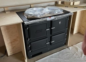 Matzwart fornuis | Esse