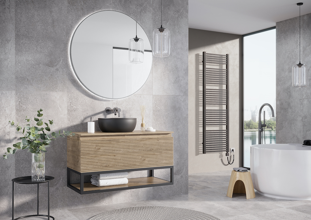 Badkamermeubel Matrix met 3D-front | H&R badmeubelen