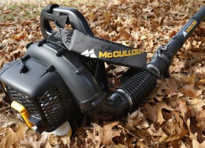 Op topsnelheid bladblazen - 