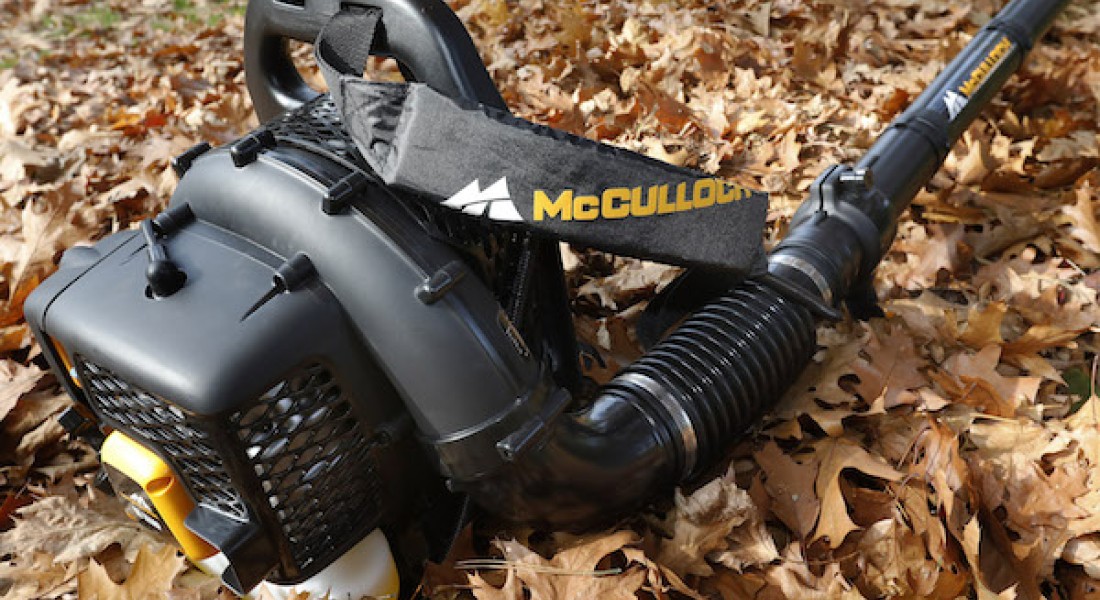 Op topsnelheid bladblazen