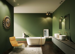 Oval - Solid Surface vrijstaand bad | Riho