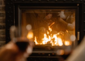 Rookmelder verplicht in woning met open haard - 