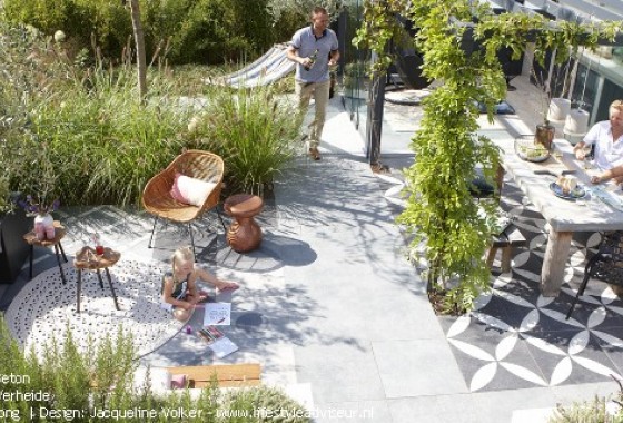 Tuintrends door Jacqueline Volker - vtwonen buitenvloeren by Douglas &amp; Jones