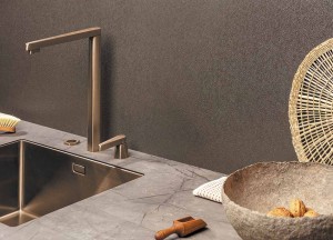 Maya Gold marmer werkblad | TopCore - TopCore