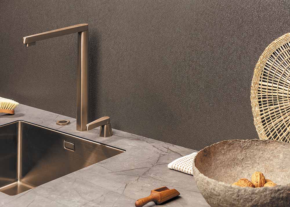 Maya Gold marmer werkblad | TopCore