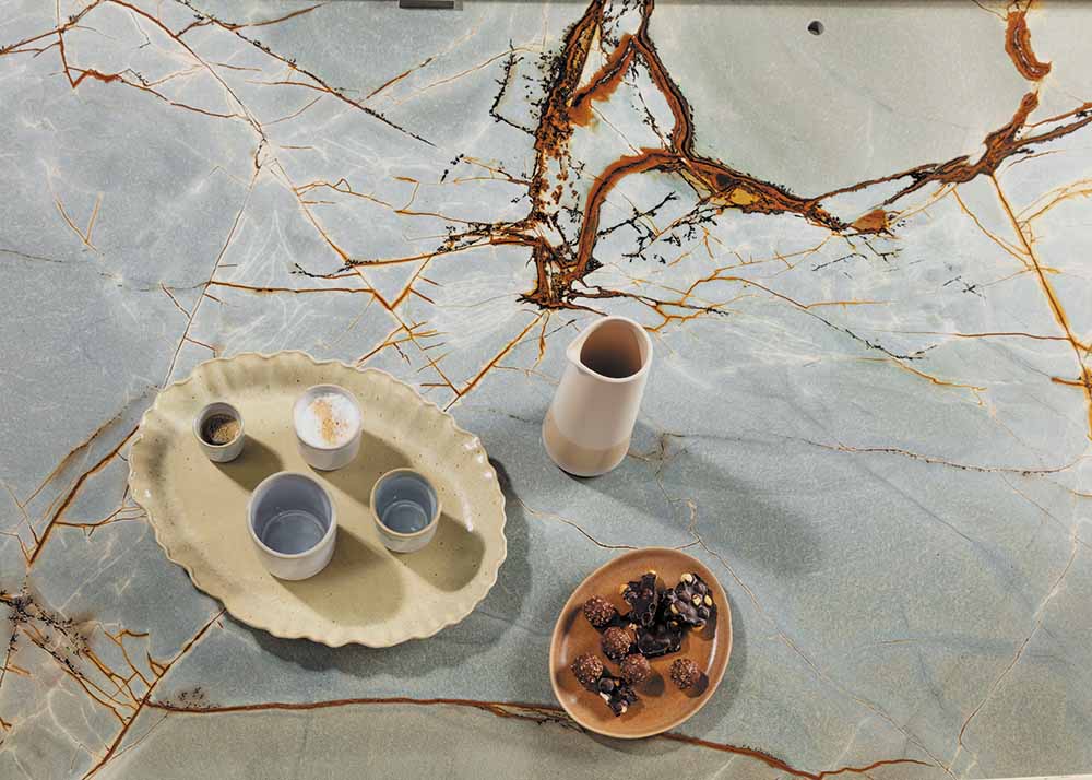 Keukenblad collectie Evora Quartzite | Dekker Zevenhuizen