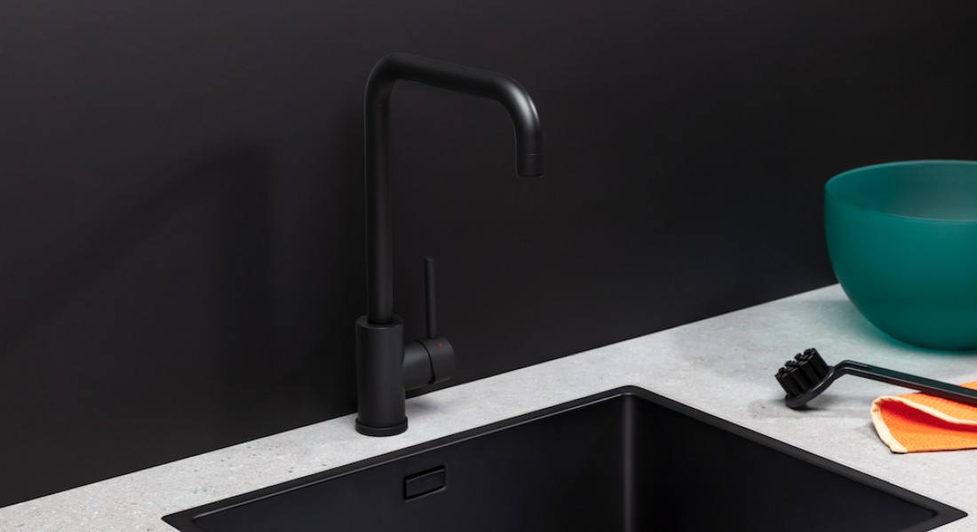 Sturdy Black spoelbak | Lanesto - UW-keuken.nl