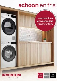 Inventum wasmachines en drogers - 