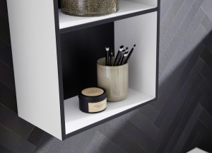 Solid Surface.  Een wastafel met een mat oppervlak dat elke badkamer doet stralen.