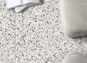Terrazzo Ice Flakes I vtwonen tegels by Douglas &amp; Jones - vtwonen tegels by Douglas &amp; Jones