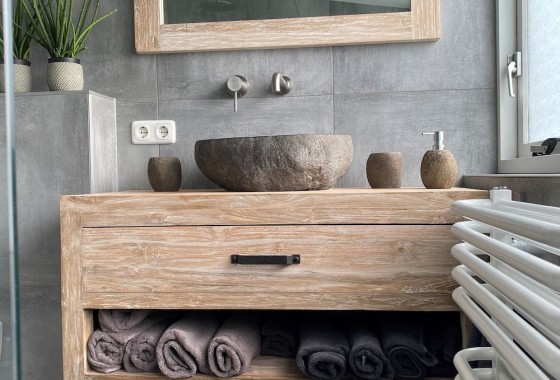 Badkamermeubel 140 | Puurteak - Puurteak badkamermeubelen