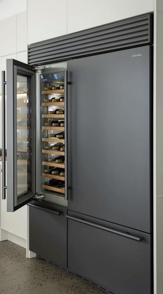 Luxe koelkast met railsysteem  | Fhiaba