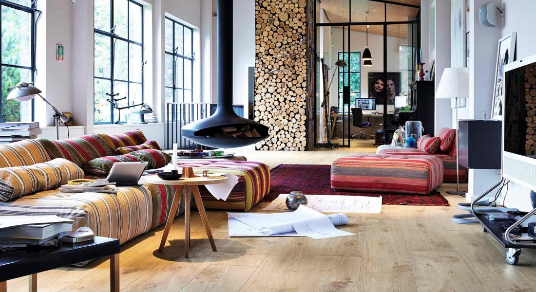 Vloeren voor een landelijk interieur