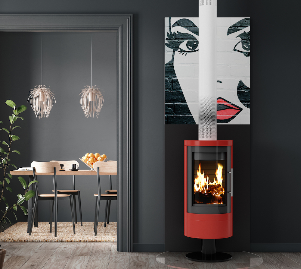 DECO muurplaten achter kachel | Poujoulat