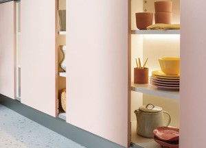 Roze keuken Biella | Schüller