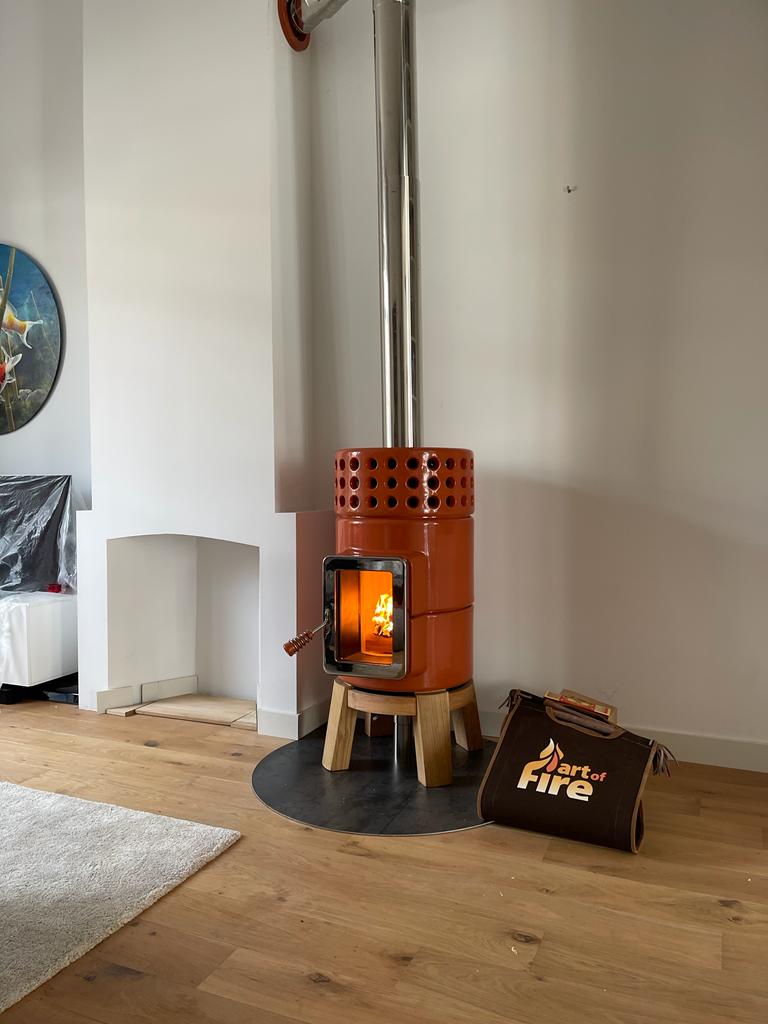 RoundStack wood orange | Art of Fire