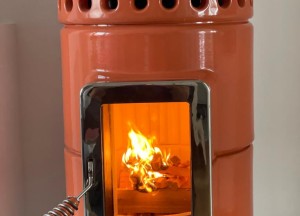 RoundStack wood orange | Art of Fire