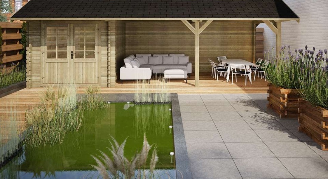 Ideeën voor het inrichten van tuin en terras: buiten leven alsof je binnen bent