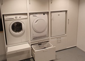 Praktische wandkast bijkeuken | Wastoren.nl - Wastoren.nl
