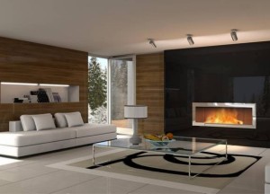 Teken een nieuwe haard of kachel in jouw interieur - 