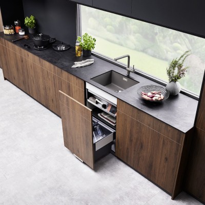 FotoMet de nieuwe kleuren van de BLANCO Silgranit spoelbakken kan je alle kanten op