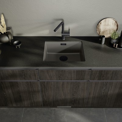 FotoMet de nieuwe kleuren van de BLANCO Silgranit spoelbakken kan je alle kanten op