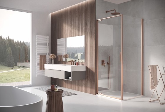 Kleur in de badkamer met Sealskin - Sealskin