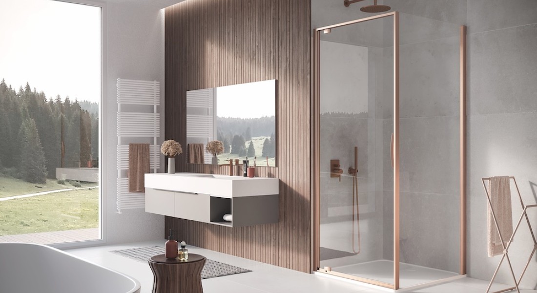 Kleur in de badkamer met Sealskin