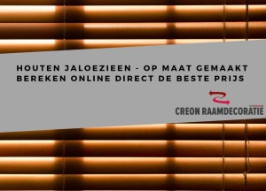 Houten raamdecoratie | Creon - Creon ramen &amp; rolluiken