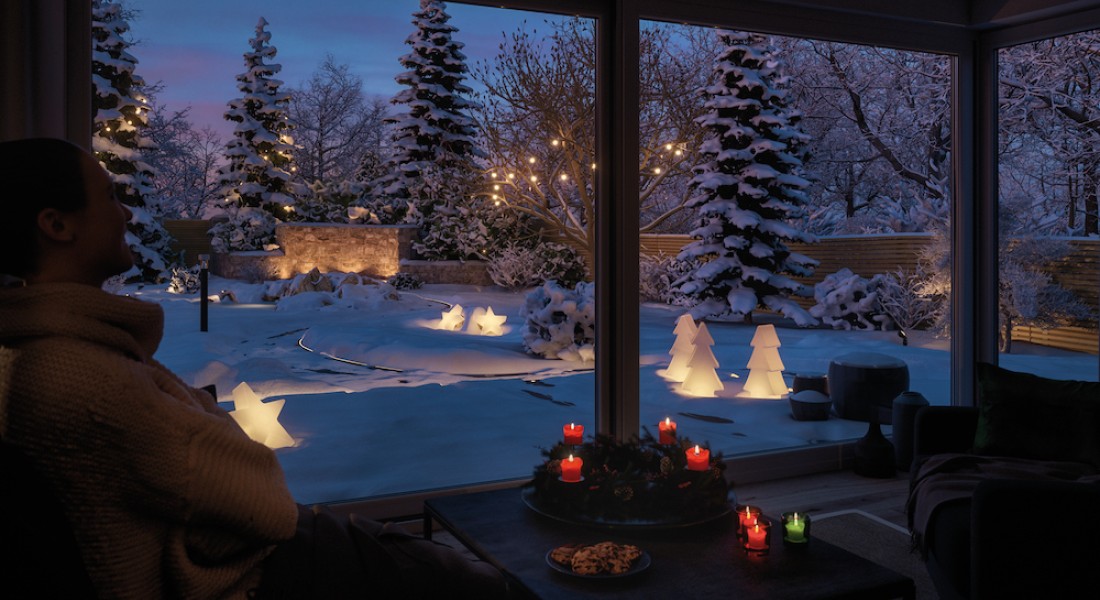 3X LED-tuinverlichting voor een betoverende kerst