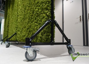 Mobiele moswand | Moswens
