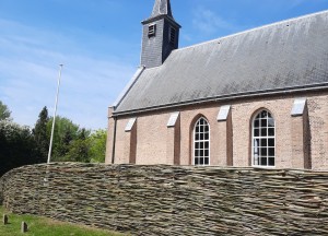 Golvende of bolle schutting | Wilhout