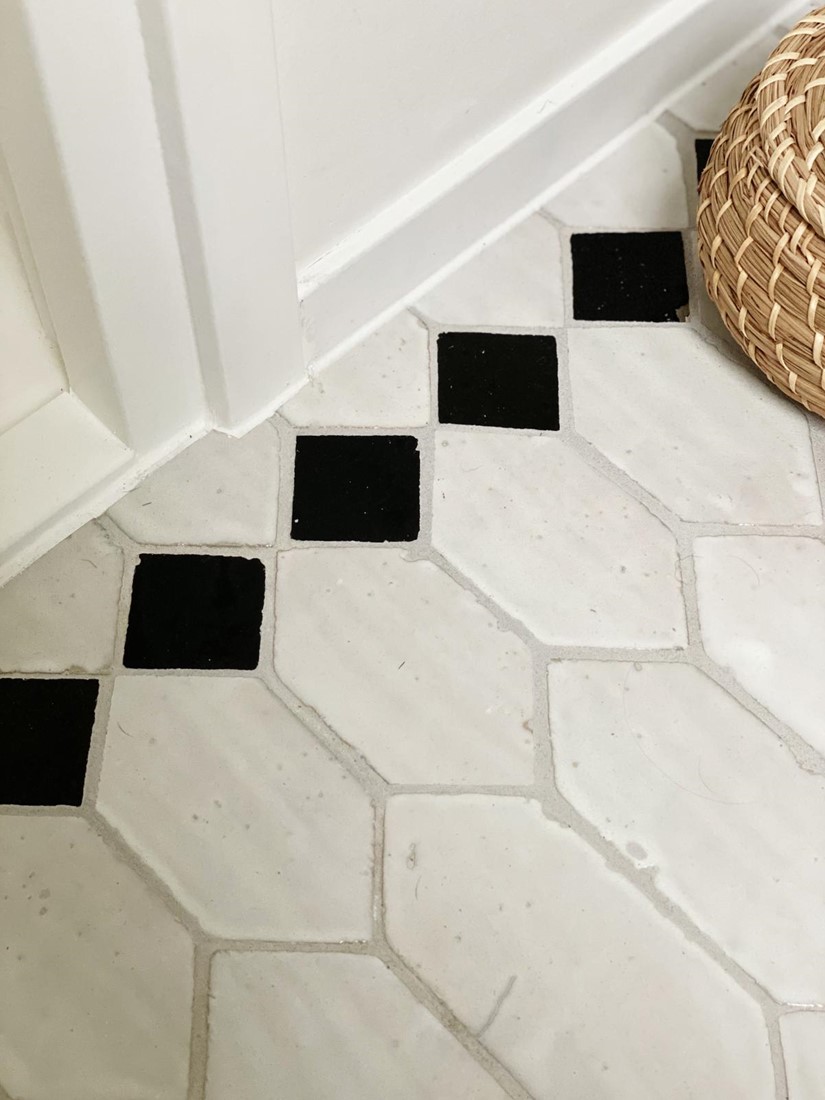 Platta Art Deco Blanc vloertegels | Designtegels