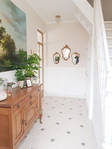 Marmer mosaic vloer | Designtegels.nl